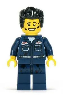 Mechanic, Series 6 (Minifigure Only without Stand and Accessories)