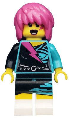 Rocker Girl, Series 7 (Minifigure Only without Stand and Accessories)