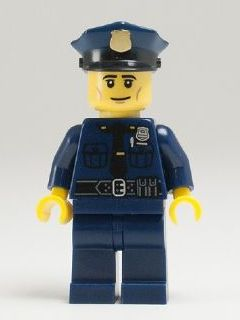 Policeman, Series 9 (Minifigure Only without Stand and Accessories)