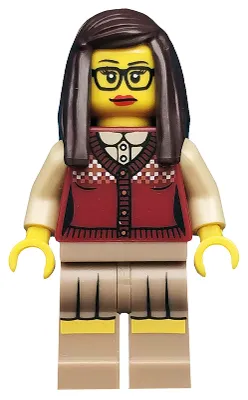 Librarian, Series 10 (Minifigure Only without Stand and Accessories)
