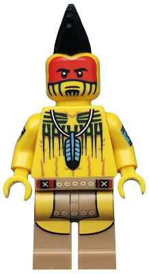 Tomahawk Warrior, Series 10 (Minifigure Only without Stand and Accessories)