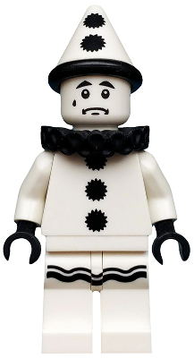 Sad Clown, Series 10 (Minifigure Only without Stand and Accessories)