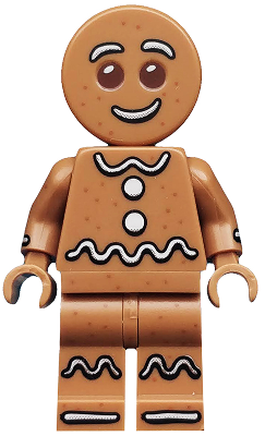 Gingerbread Man, Series 11 (Minifigure Only without Stand and Accessories)