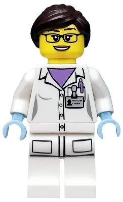 Scientist, Series 11 (Minifigure Only without Stand and Accessories)