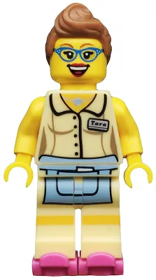 Diner Waitress, Series 11 (Minifigure Only without Stand and Accessories)