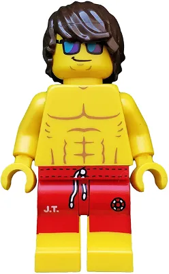 Lifeguard, Series 12 (Minifigure Only without Stand and Accessories)