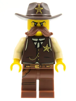 Sheriff, Series 13 (Minifigure Only without Stand and Accessories)