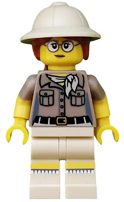 Paleontologist, Series 13 (Minifigure Only without Stand and Accessories)