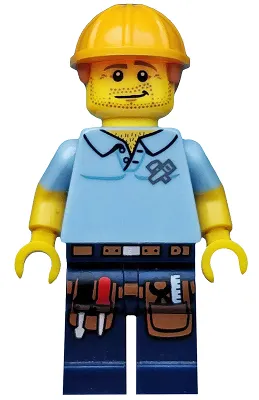 Carpenter, Series 13 (Minifigure Only without Stand and Accessories)