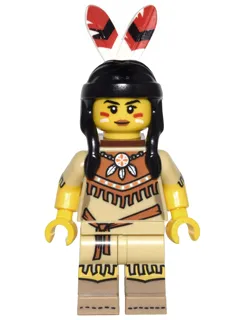 Tribal Woman, Series 15 (Minifigure Only without Stand and Accessories)