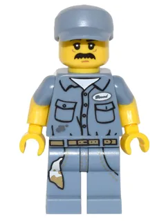 Janitor, Series 15 (Minifigure Only without Stand and Accessories)