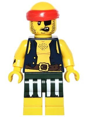 Scallywag Pirate, Series 16 (Minifigure Only without Stand and Accessories)