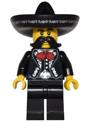 Mariachi, Series 16 (Minifigure Only without Stand and Accessories)