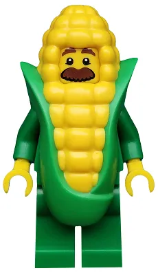 Corn Cob Guy, Series 17 (Minifigure Only without Stand and Accessories)