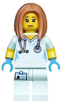 Veterinarian, Series 17 (Minifigure Only without Stand and Accessories)