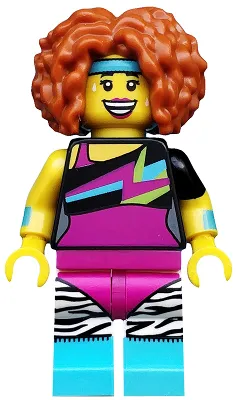 Dance Instructor, Series 17 (Minifigure Only without Stand and Accessories)