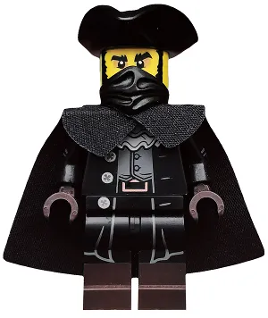 The Mystery Man (Highwayman), Series 17 (Minifigure Only without Stand and Accessories)