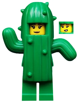 Cactus Girl, Series 18 (Minifigure Only without Stand and Accessories)