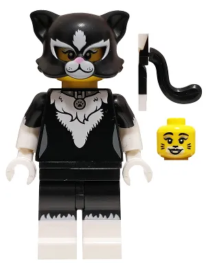Cat Costume Girl, Series 18 (Minifigure Only without Stand and Accessories)