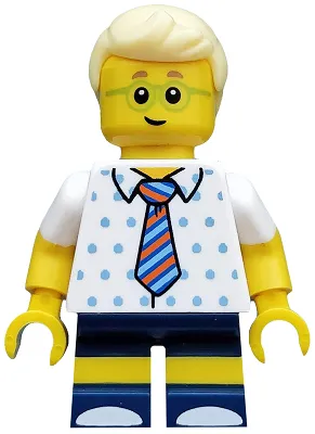 Birthday Party Boy, Series 18 (Minifigure Only without Stand and Accessories)