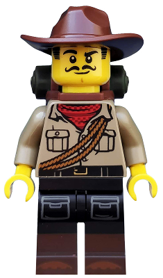 Jungle Explorer, Series 19 (Minifigure Only without Stand and Accessories)