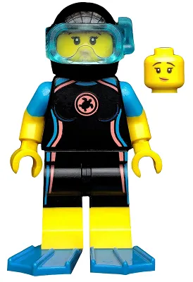 Sea Rescuer, Series 20 (Minifigure Only without Stand and Accessories)