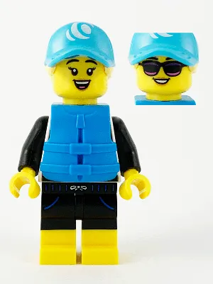 Paddle Surfer, Series 21 (Minifigure Only without Stand and Accessories)