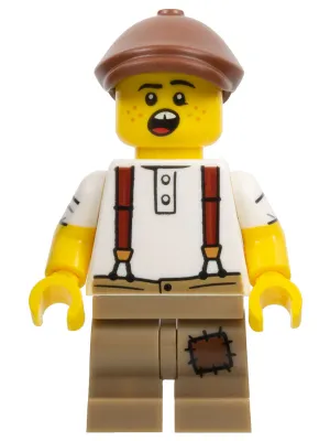 Newspaper Kid, Series 24 (Minifigure Only without Stand and Accessories)