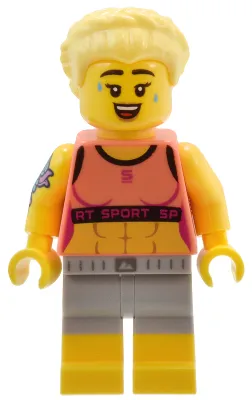 Fitness Instructor, Series 25 (Minifigure Only without Stand and Accessories)