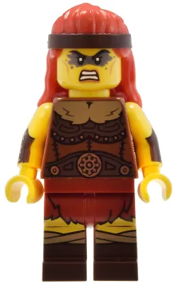Fierce Barbarian, Series 25 (Minifigure Only without Stand and Accessories)