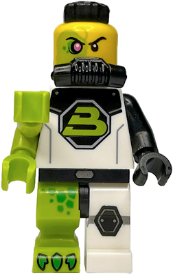 Blacktron Mutant, Series 26 (Minifigure Only without Stand and Accessories)