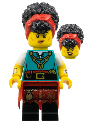 Pirate Quartermaster, Series 27 (Minifigure Only without Stand and Accessories)