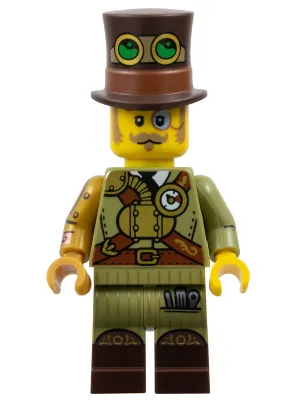 Steampunk Inventor, Series 27 (Minifigure Only without Stand and Accessories)