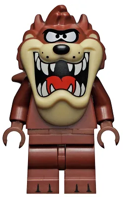Tasmanian Devil, Looney Tunes (Minifigure Only without Stand and Accessories)