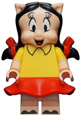 Petunia Pig, Looney Tunes (Minifigure Only without Stand and Accessories)