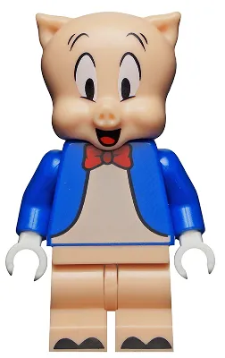 Porky Pig, Looney Tunes (Minifigure Only without Stand and Accessories)