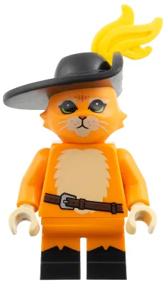 Puss in Boots, Shrek (Minifigure Only without Stand and Accessories)