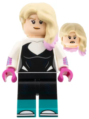 Gwen Stacy / Spider Gwen, Spider-Man Across the Spider-Verse (Minifigure Only without Stand and Accessories)