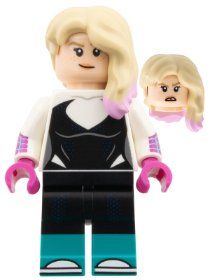 Gwen Stacy / Spider Gwen, Spider-Man Across the Spider-Verse (Minifigure Only without Stand and Accessories)