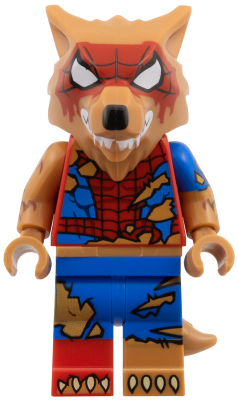 Peter Parker / Werewolf Spider-Man, Spider-Man Across the Spider-Verse (Minifigure Only without Stand and Accessories)