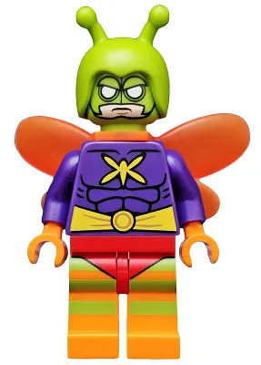 Killer Moth, The LEGO Batman Movie, Series 2 (Minifigure Only without Stand and Accessories)