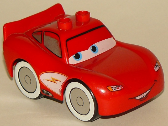 Duplo Lightning McQueen - Plain Hood