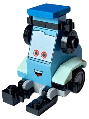 Guido - Light Aqua Mudguards, Headset