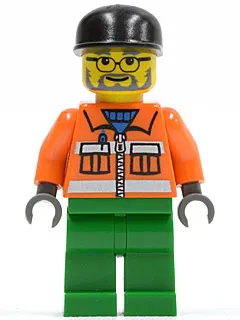 Sanitary Engineer 2 - Green Legs, Glasses and Beard