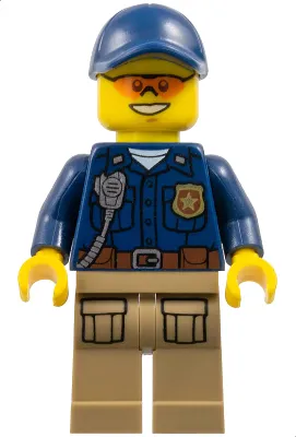 Mountain Police - Officer Male, Orange Sunglasses