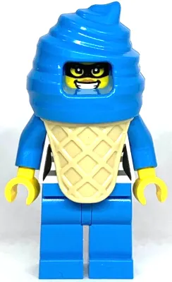 Police - Crook Ice, Dark Azure Ice Cream Suit