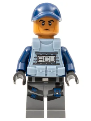 ACU Trooper - Vest, Cap, Male, Medium Nougat Head