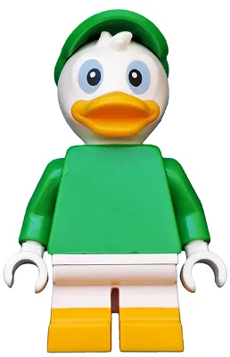 Louie Duck, Disney, Series 2 (Minifigure Only without Stand and Accessories)