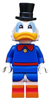 Scrooge McDuck, Disney, Series 2 (Minifigure Only without Stand and Accessories)