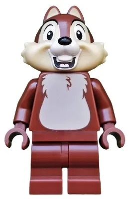 Chip, Disney, Series 2 (Minifigure Only without Stand and Accessories)